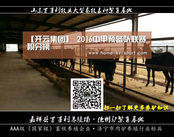 【开云集团】
2016中甲预备队联赛积分榜(图2) 【开云集团】
2016中甲预备队联赛积分榜(图2)